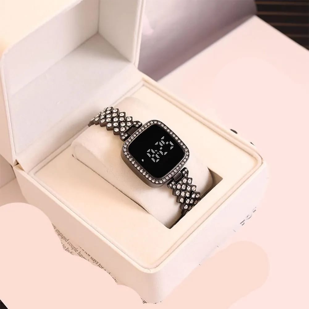 Luxury Crystal Smart Touch Watch For Women