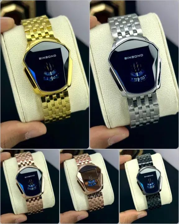 BINBOND Luxury Gold Watch