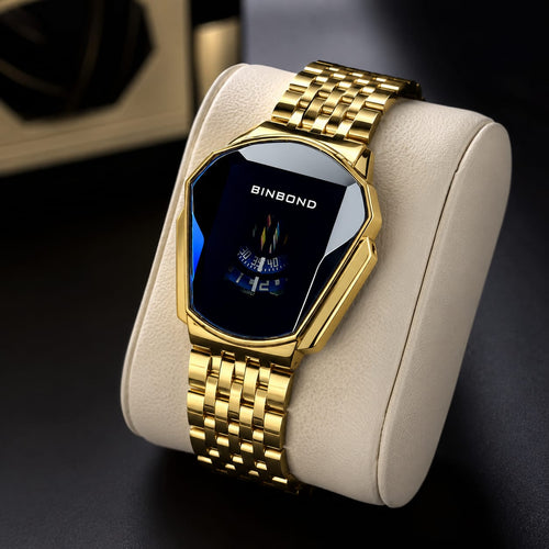 BINBOND Luxury Gold Watch